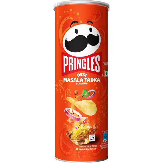Pringles Desi Masala Tadka, 107 g