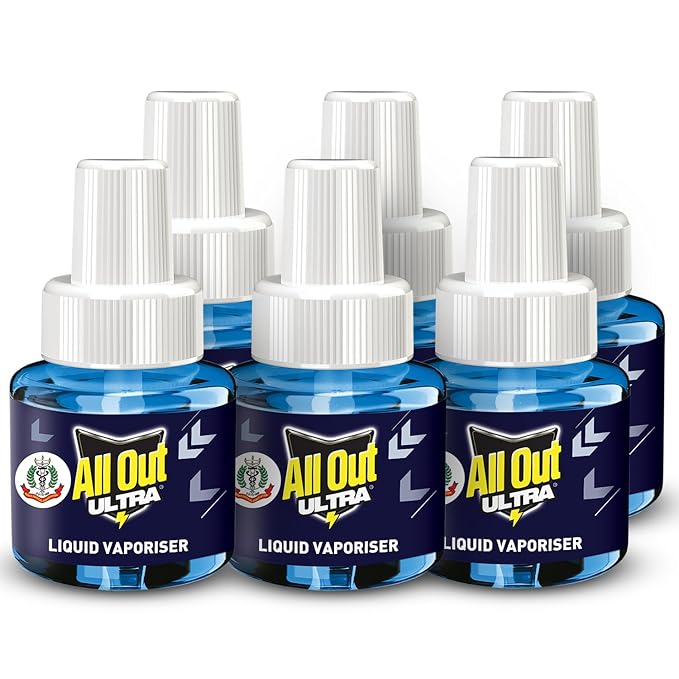 All Out Ultra Mosquito Repellant Refill, Pack of 6