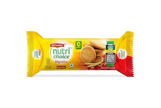 Britannia NutriChoice Digestive High Fibre Biscuits, 200g