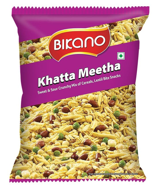 Bikano Khatta Meetha Namkeen 500g Pack