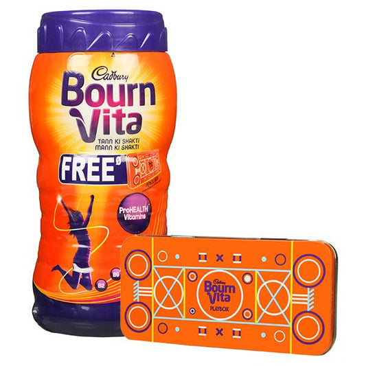 Bournvita Powder 500g Jar (Free Pencil Box)
