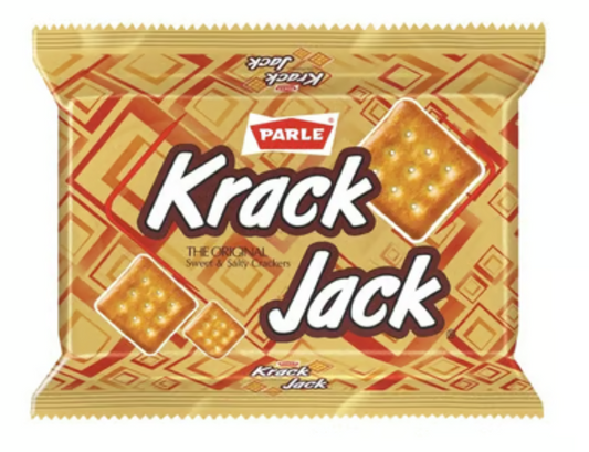 Parle Krackjack Crackers Sweet & Salty Biscuits