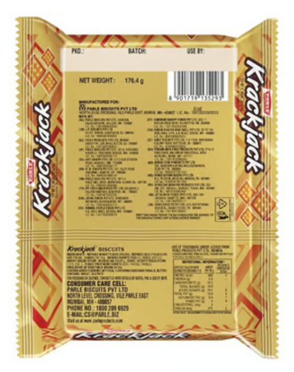Parle Krackjack Crackers Sweet & Salty Biscuits