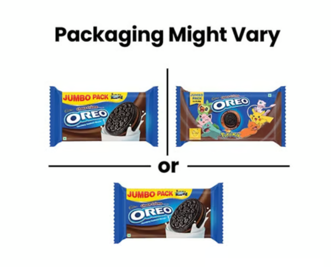 Cadbury Oreo Chocolate Flavour Sandwich Cream Biscuits