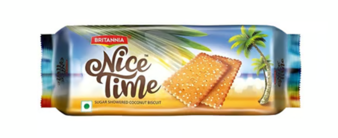 Britannia Nice Time Coconut Biscuit