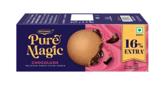 Britannia Pure Magic Chocolush Center Filled Cookies (75 g)