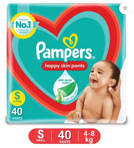 Pampers Diaper Pants Small 40 - S  (40 Pieces)