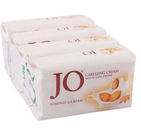 JO Almond & Cream Bathing Soap, 3 + 1 x 125 g