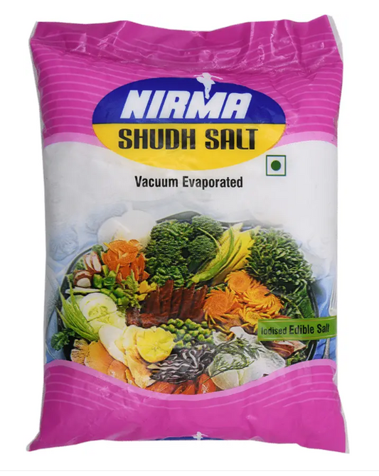 Nirma Shudh Iodized Salt (Iodine Namak)  (1 kg)