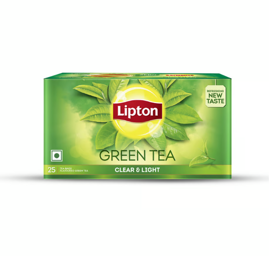 Lipton Clear & Light Green Tea Bags 25 pcs