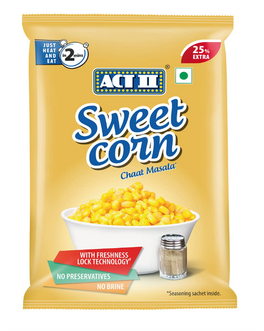 Act II Sweet Corn - Chaat Masala - 151.9g