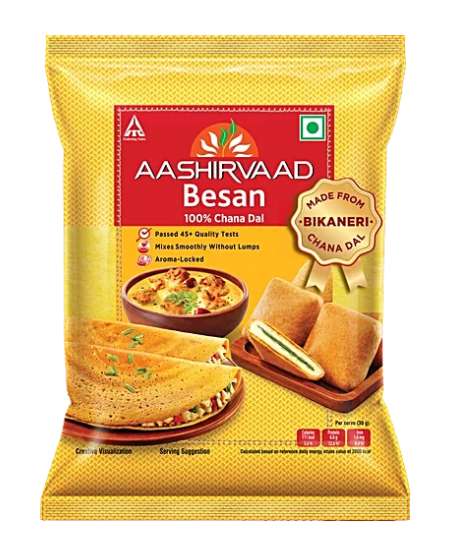 Aashirvaad 100% Bikaneri Chana Dal Besan, 500 g