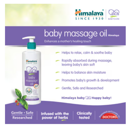 Himalaya Baby Massage Oil (100ml)