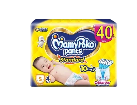 MamyPoko Pants Standard Diaper (S, 4-8 kg)