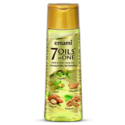 Emami 7 Oils in One Non Sticky Hair Oil For All Hair Type, 500ml