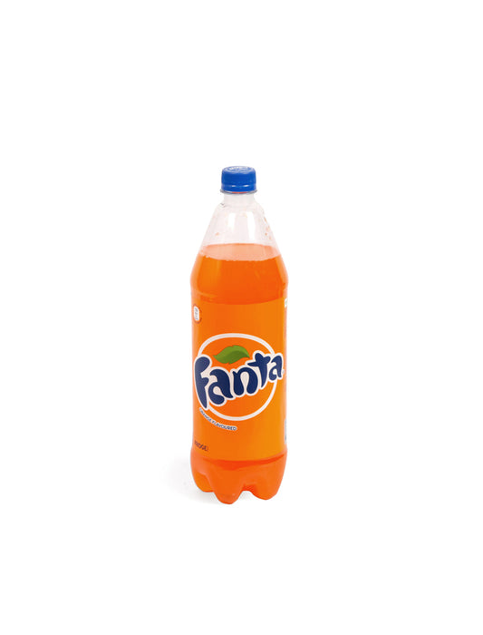 Fanta Soft Drink - Orange Flavoured, Refreshing, 1 L PET Bottle