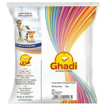 Ghadi Detergent Powder 3 kg