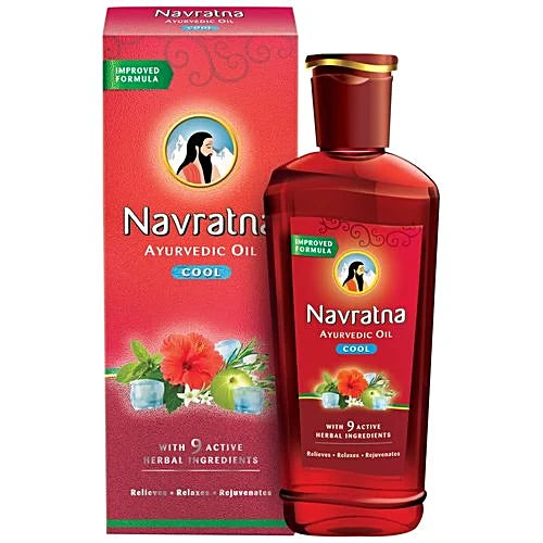 Navratna Ayurvedic Cool Oil 180ml