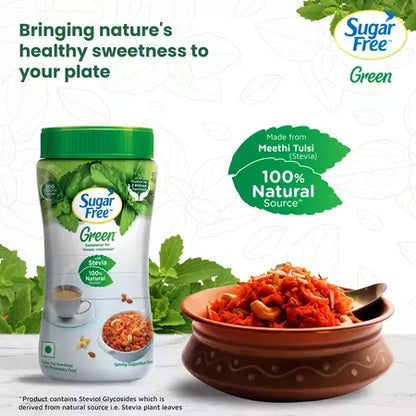 Sugar Free Green Sweetener With Natural Stevia - 200g Jar