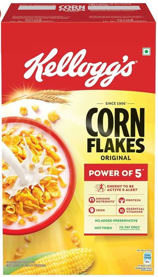 Kellogg's Corn Flakes Original 475g | Power of 5: Energy