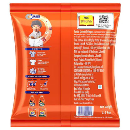 Tide Double Power Jasmine & Rose Detergent Powder 1.5 kg
