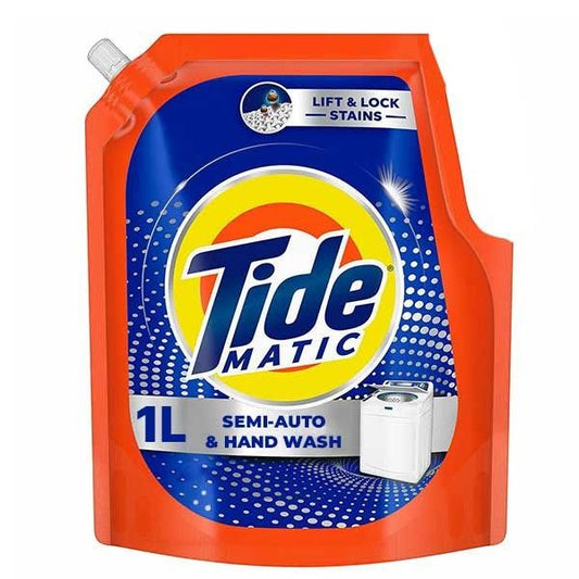 Tide Matic Semi-Auto & Hand Wash Liquid 1L